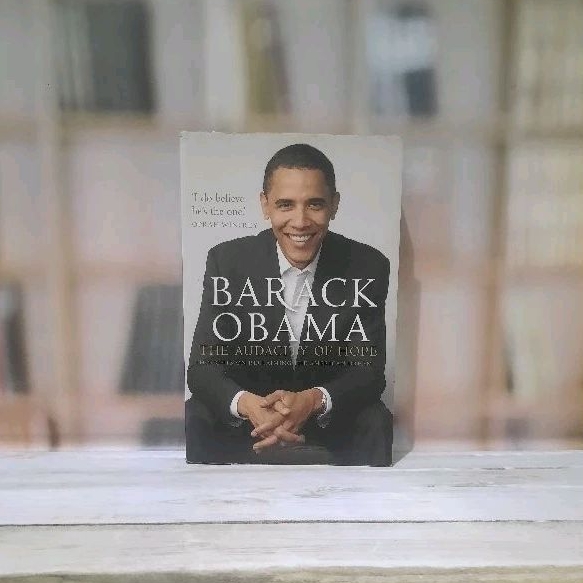 Barack Obama - The Audacity Of Hope Thoughts On Reclaiming The American Dream ของแท้