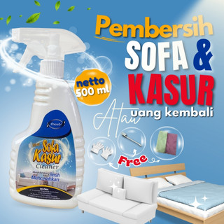 Pembersih Sofa Dan Kasur Tanpa Bilas Bahan Kain Beludru Cairan Pencuci Penghilang Noda
