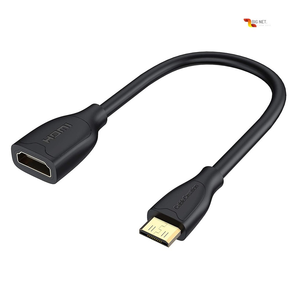 MINI HDTV TO HDTV CABLE หญิง-0.15M MINI HDmi TO HDmi.F-15CM