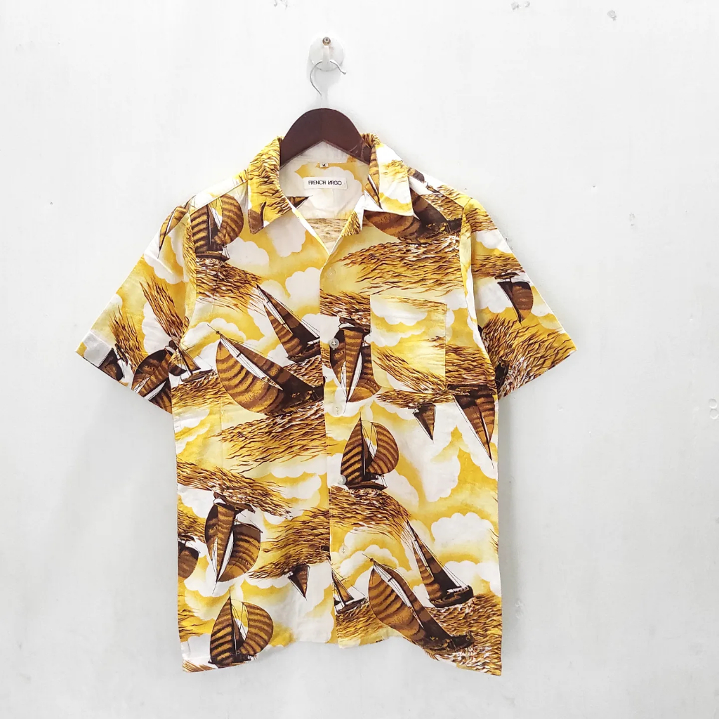KEMEJA HAWAII FRENCH LAGO SHIRT Size: ม