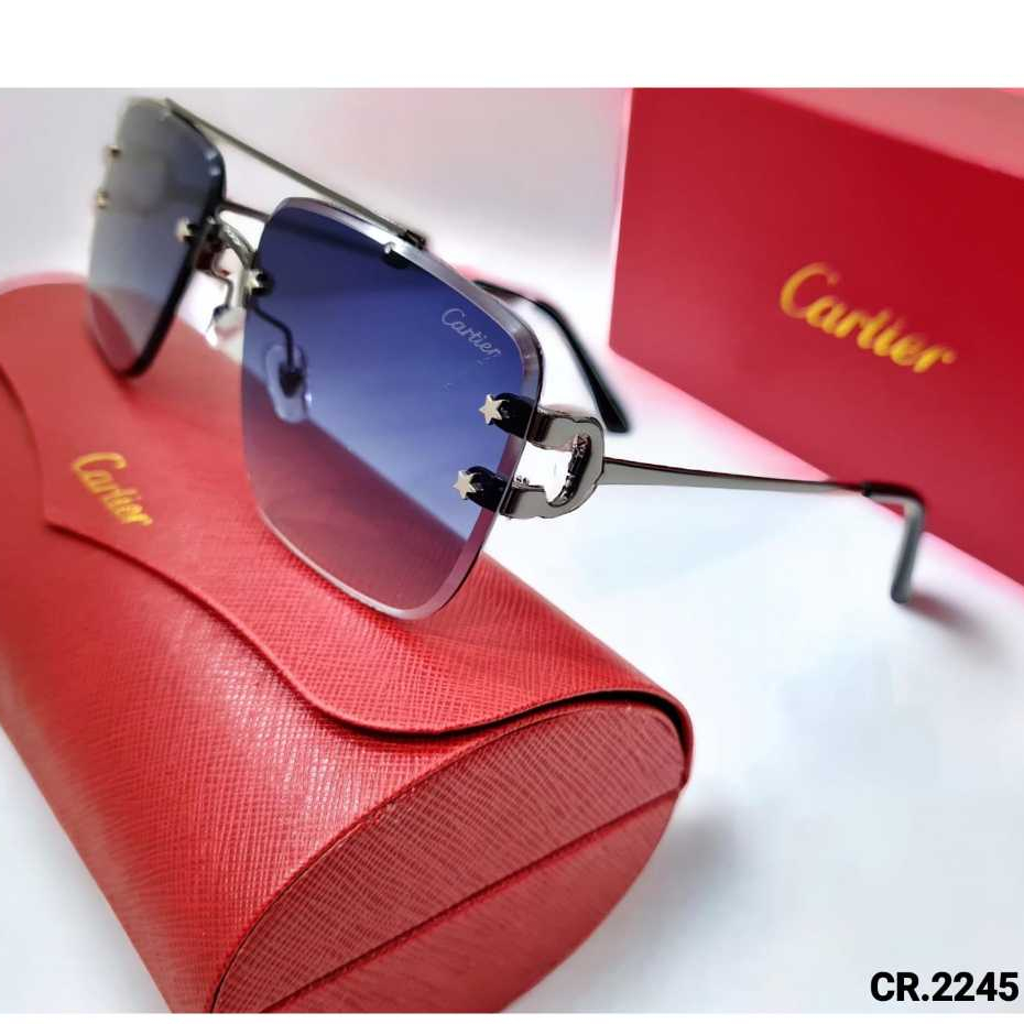 - Cartier W2245 แว่นตากันแดด สําหรับผู้หญิง