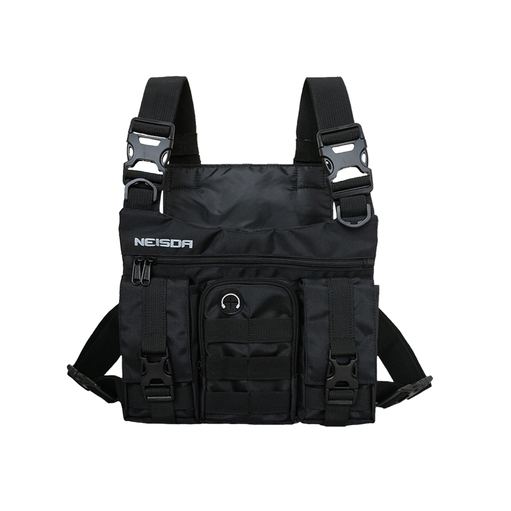 Neisda - Tactical Cyclops Black Chest Bag