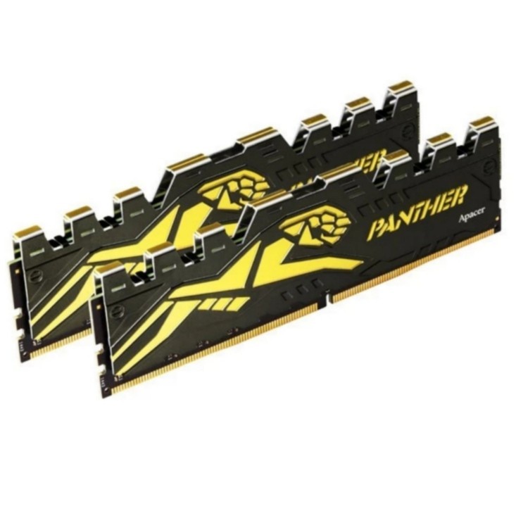 หน่วยความจํา Apacer Panther Golden DDR4 PC25600 3200Mhz 16GB 2x8GB Ram