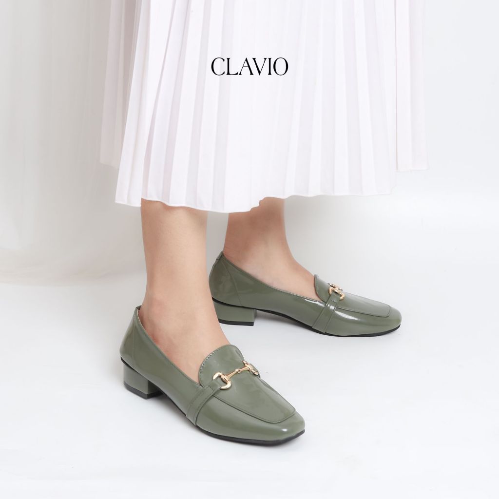 Clavio - รองเท้าส้นแบนผู้หญิง Selena Ballerina Flat