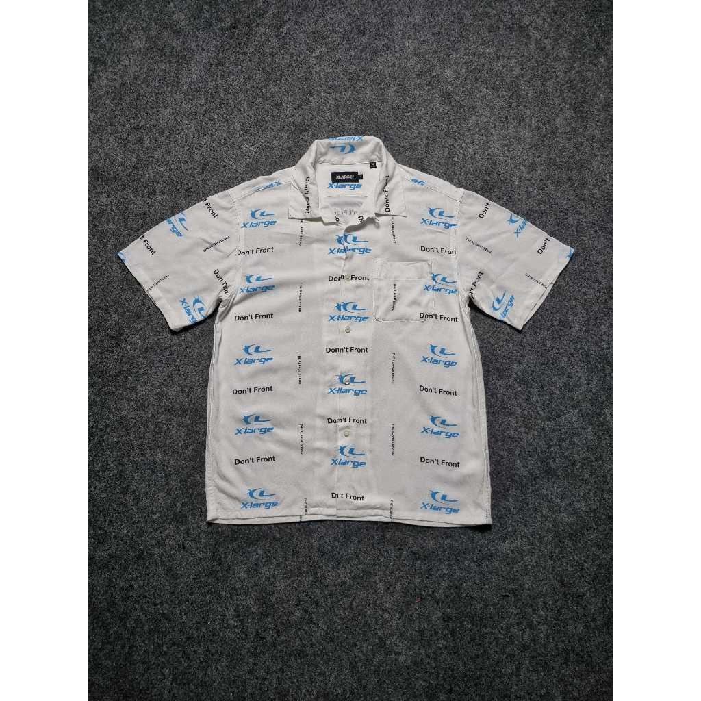 KEMEJA X เสื้อคอปกเปิด AOP ขนาดใหญ่