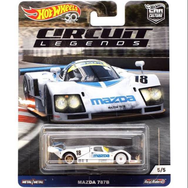 Hotwheels premium Circuit Legends Mazda 787B