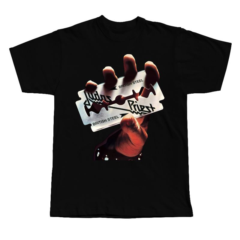 Judas Priest - เสื้อยืดเหล็กอังกฤษ