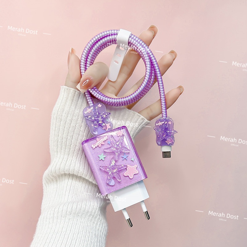 Xiaomi & Redmi & Poco Charger Cable Protector 15w 22,5w Charger Protector ชุด 5 รายการสาย & Charger 