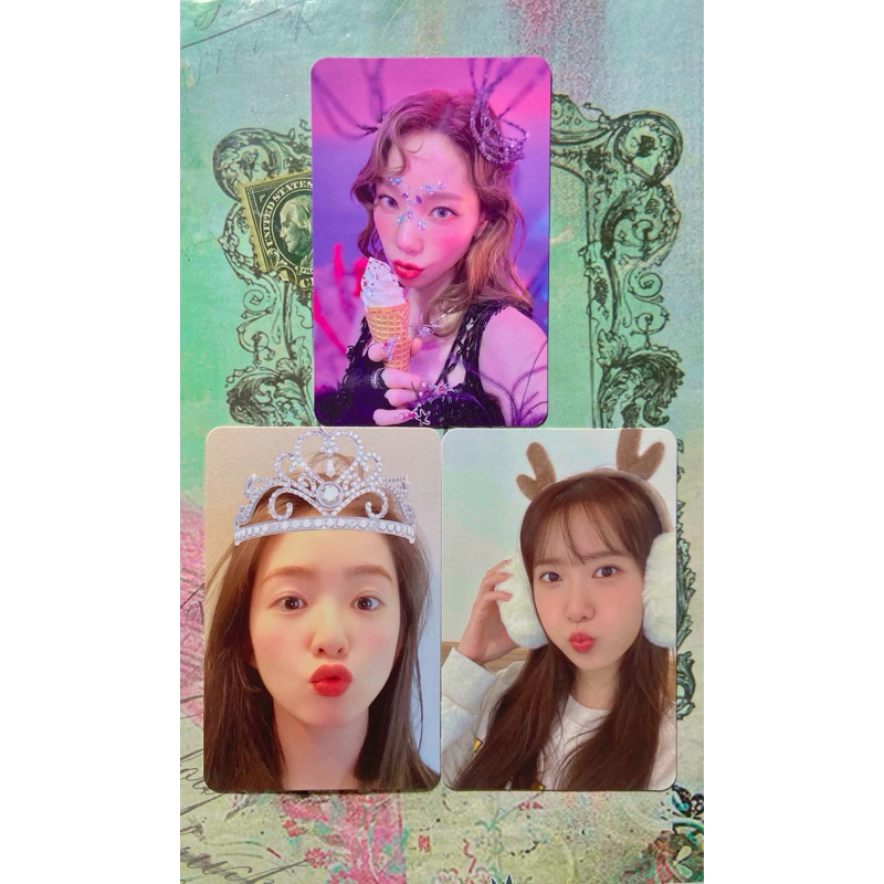 Photocard taeyeon yoona irene [อ่านคําอธิบาย]