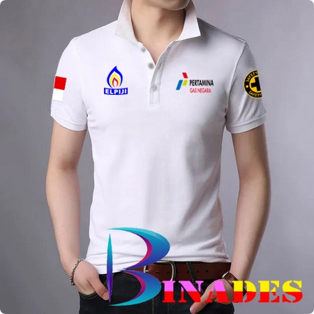 SELL เสื้อคอปกรุ่น PERTAINA GAS COUNRIES - LPG BINADES