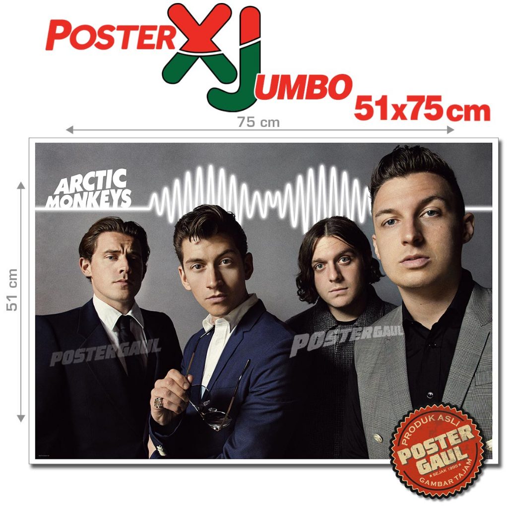โปสเตอร์ XJumbo ARCTIC MONKEYS XJF535 - ขนาด 51 x 75 ซม