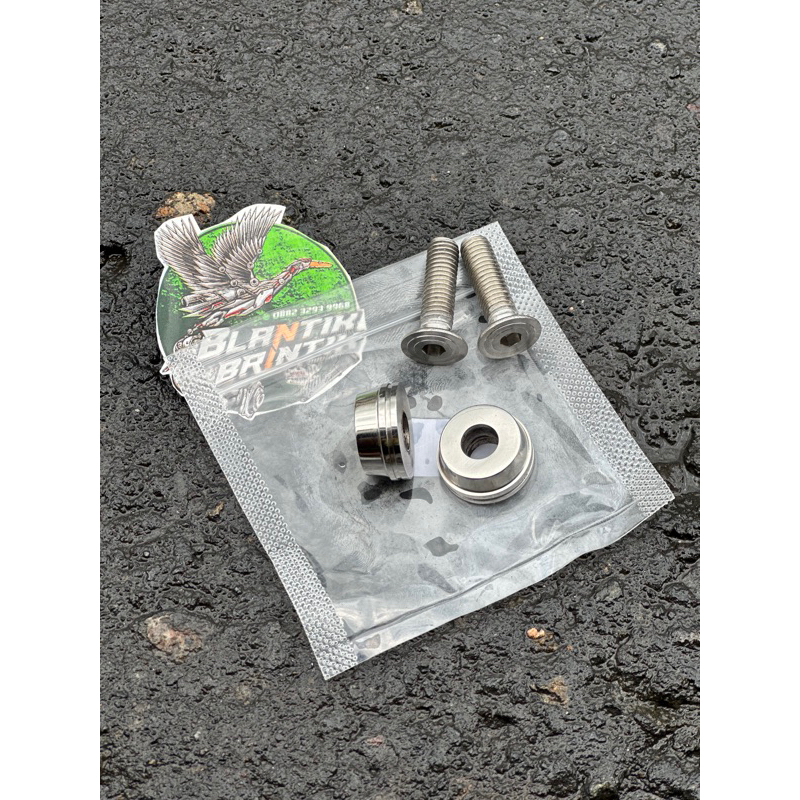 สแตนเลสโคมไฟแหวนเปลือก 1 ซม.สแตนเลสโคมไฟ SHELL block L2G cb125 YL CD90 leo mudguard แหวน 1 ซม.สแตนเล