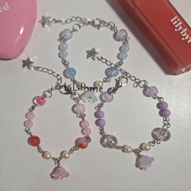 [CUSTOM] MADE BY REQUEST Bracelet สร้อยข้อมือลวด Coquette น่ารัก