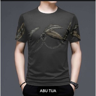 COD BAJU KAOS LENGAN PENDEK  MODEL IMPORT BAHAN KARTU FASHION