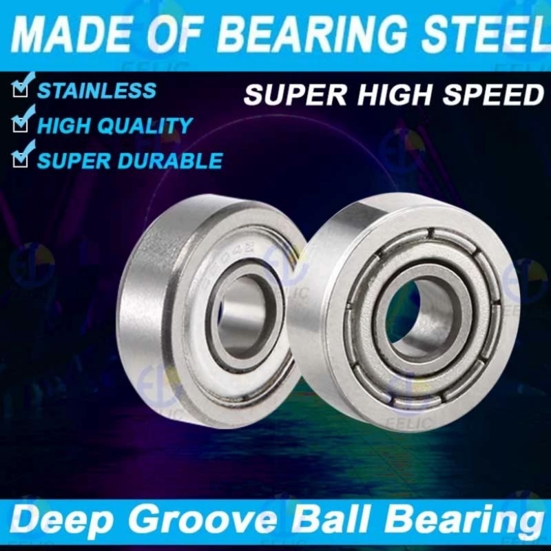 BEARING 604 ZZ 605 ZZ 606 ZZ 607 ZZ 608 ZZ BEARING Laker วัสดุเหล็กคุณภาพสูง