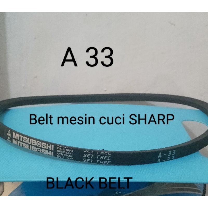 MESIN Sharp เครื่องซักผ้า 2 ถัง สายพาน A33