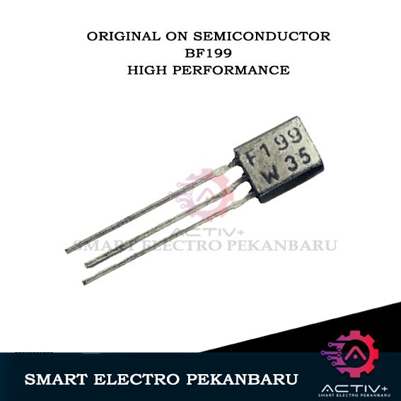 ทรานซิสเตอร์ต้นฉบับ BF199 TO-92 ON SEMICONDUCTOR TO92 HIGH FREQUENCY F199 F 199 NPN ทรานซิสเตอร์ต้นฉ