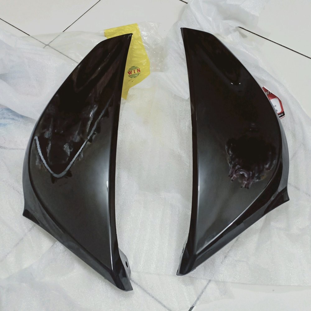 WIN-LEGLSHIELD OUTER WING MIO J 54P สีดํา