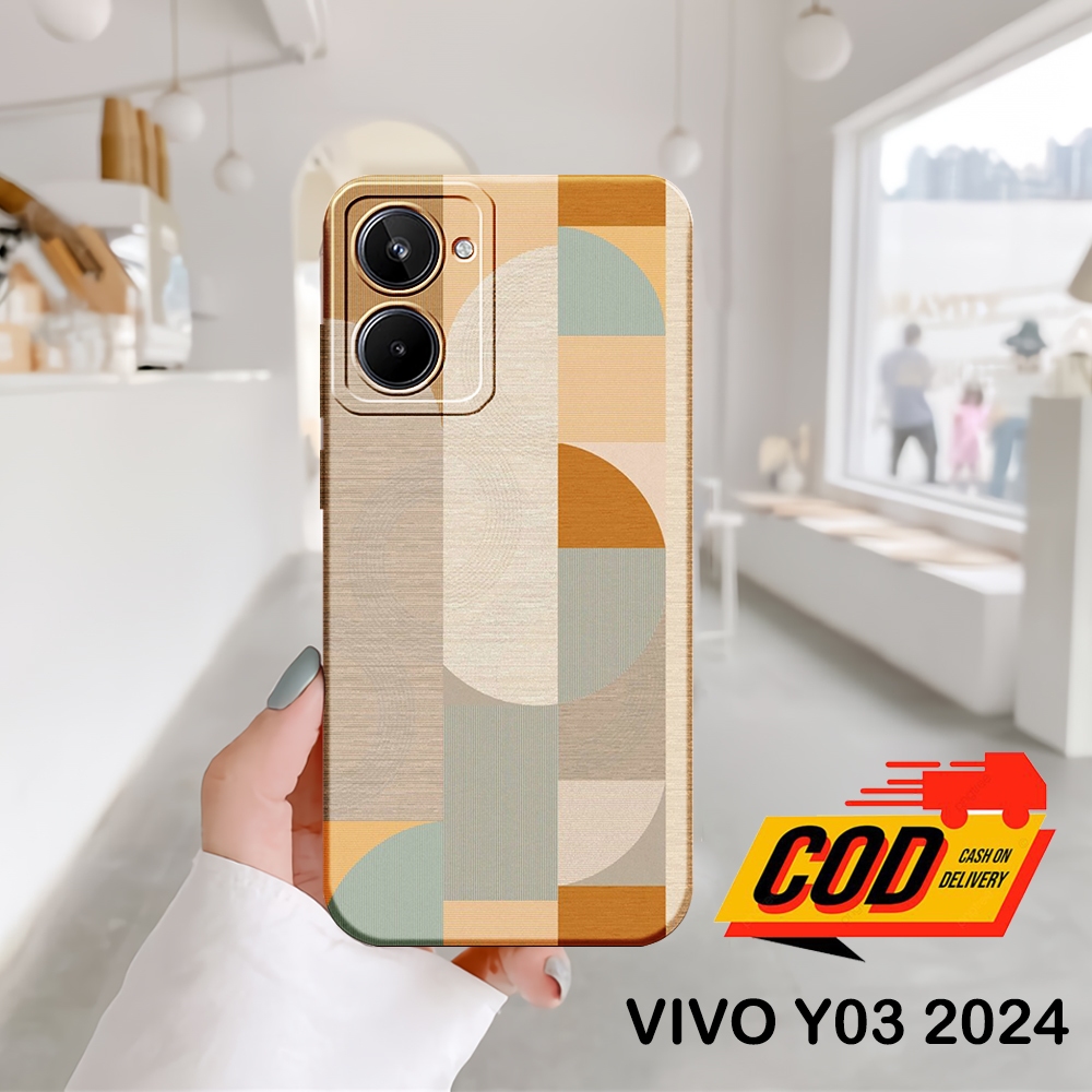 Softcase Procamera VIVO Y18 Y03 Y100 Y02 Y02T 2024 เคสมือถือล่าสุด - กันรอยมือถือ - เคส VIVO Y03 202