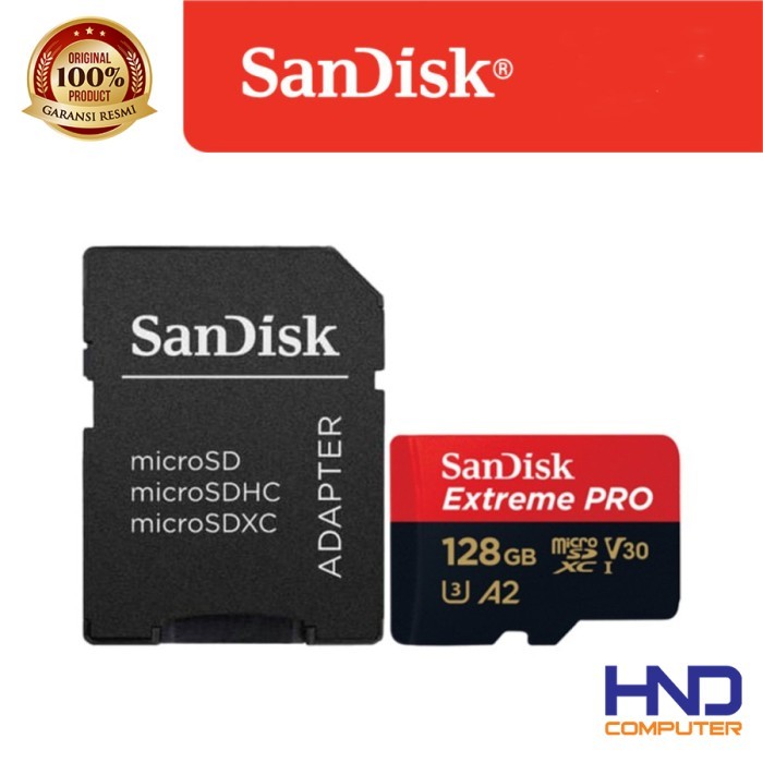 Microsd SanDisk Extreme Pro 128GB