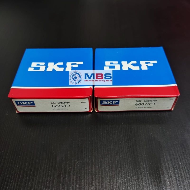 HONDA BEAT 6205 C3 6007 C3 CRANKSHAFT BEARING 1 ชุด ยี่ห้อ SKF ดั้งเดิม