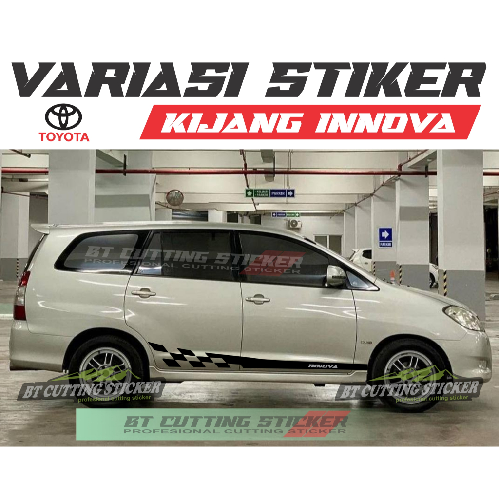 In61 innova รถสติกเกอร์ตัด innova ดีเซลรถ toyota innova สติ๊กเกอร์