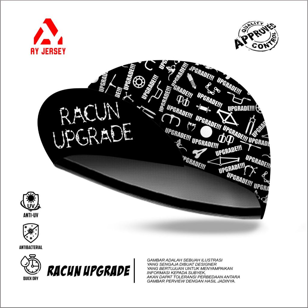 อัพเกรด POISON CAP CYCLING (หมวกไบค์)