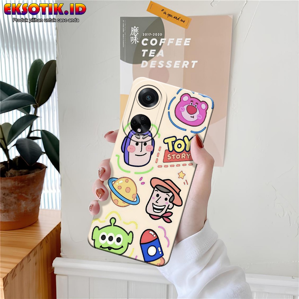 เคส Oppo A98 5G - เคส Oppo A98 5G - เคสแฟชั่นล่าสุด - Oppo A98 5G Silicone - Cool and Cute Motif - เ