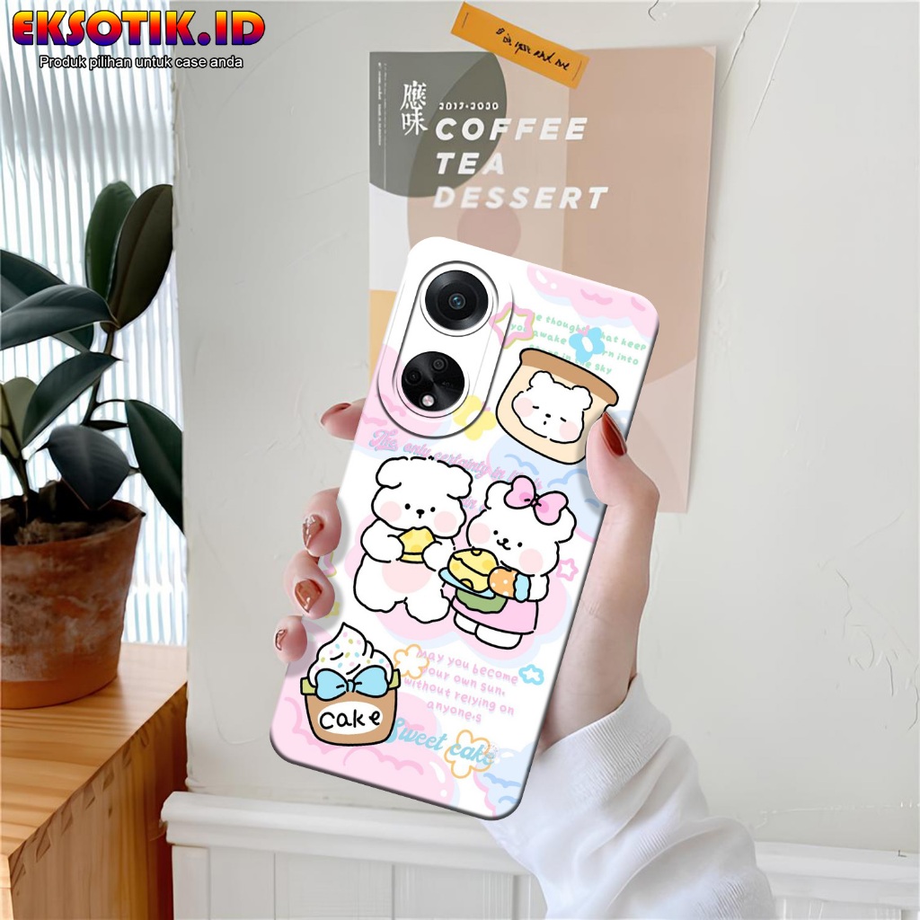 เคส Oppo A98 5G - เคส Oppo A98 5G - เคสแฟชั่นล่าสุด - Oppo A98 5G Silicone - Cool and Cute Motif - เ