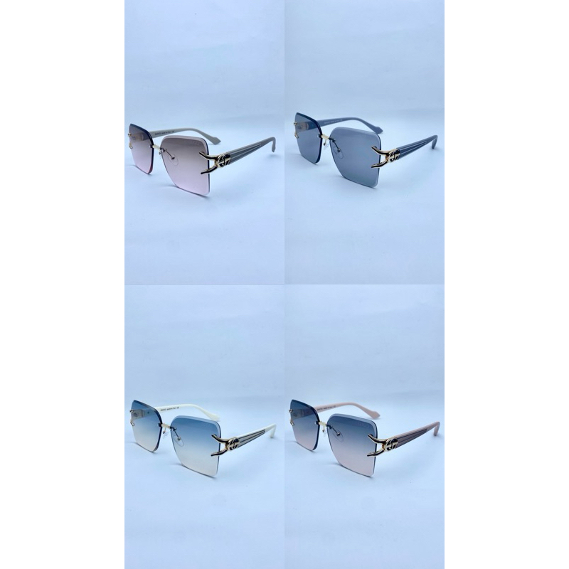 GC SQUARE FRAME SUNGLASSES 23136 // PREMIUM GLASSES // SUNGLASSES // FASHION GLASSES