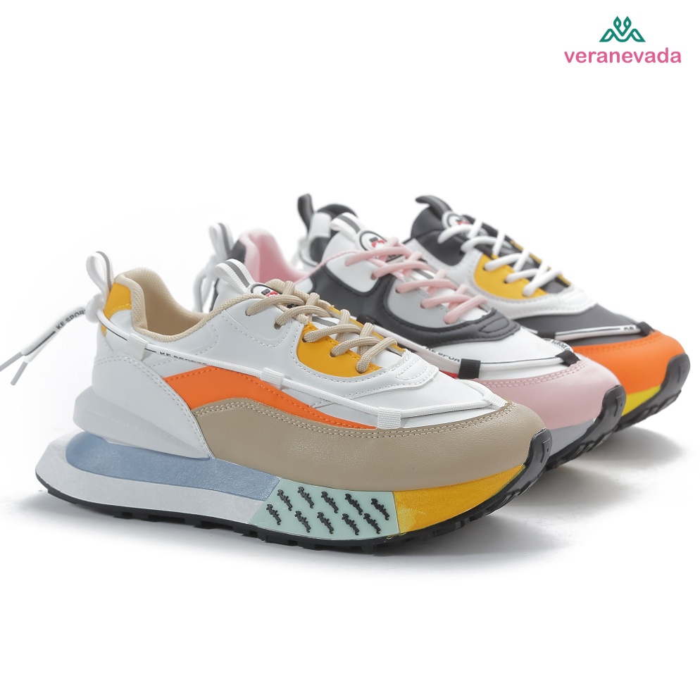 แนะนํา Vera Nevada รองเท้าผ้าใบผู้หญิง รองเท้ากีฬา W55