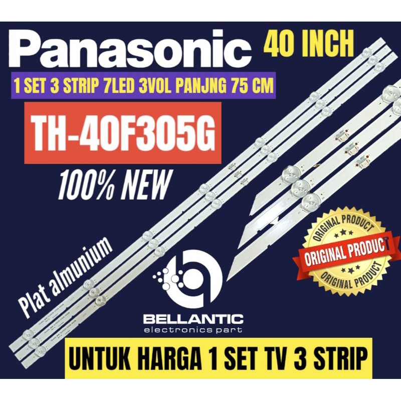 Panasonic 40 นิ ้ ว LED LCD TV BACKLIGHT TH-.40F305G PANASONIC 40 นิ ้ ว BACKLIGHT