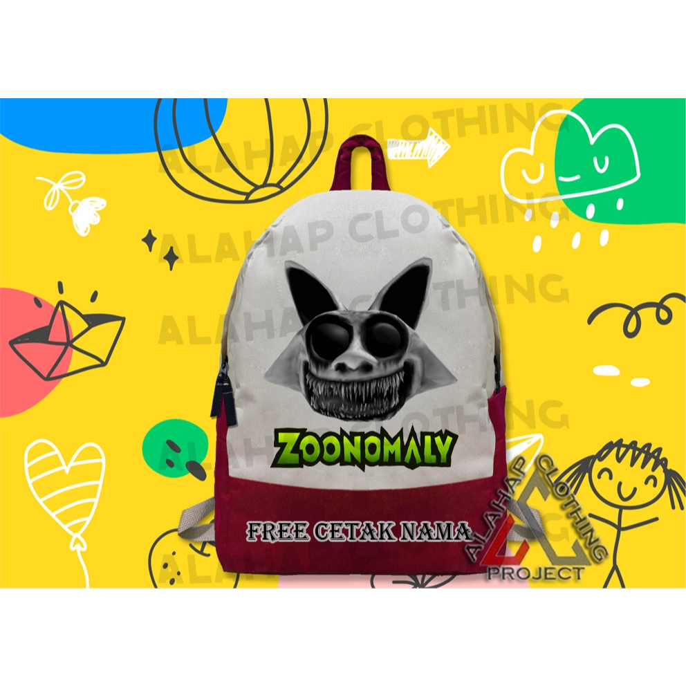 KIDS MONSTER SMILE CAT ZONDOMALY BACKPACK MONSTER 1 SMILE CAT ZONDOMALY SCHOOL CHILDRENS BAG
