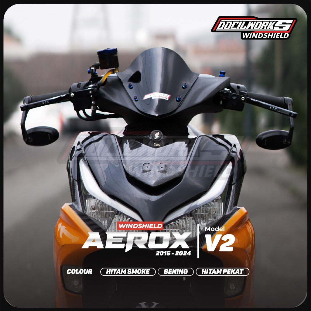 Doclickas - Visor Windshield V2 Jenong Aerox Old New