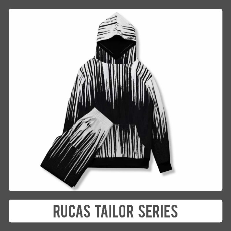 หางจระเข้ | เสื้อฮู้ด Rucas Tailor | Rucas Tailor เสื้อโปโลแขนยาวพื้นผิว | เสื้อลาย Rucas Two In One
