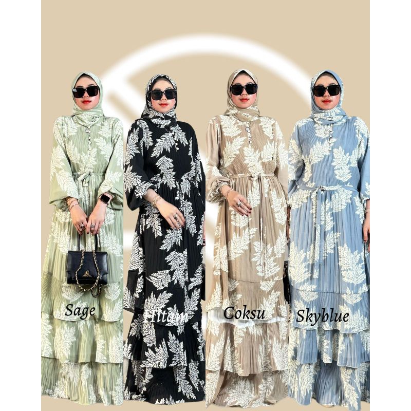 Haniah Hijab Dress Set By Ans 1594