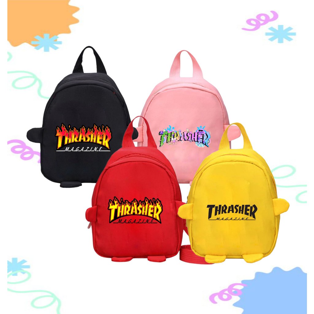 Thrasher Preschool School Children& 39;s Mini Backpack for Boys and Girls Unisex