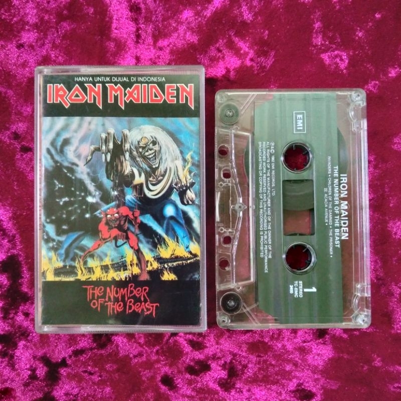 Iron Maiden Cassette - จํานวน Thr Beast