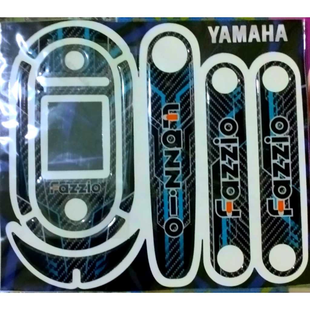 นูนสติ๊กเกอร์สัญลักษณ์ Yamaha fazzio Variation fazzio Speedometer สัญลักษณ์
