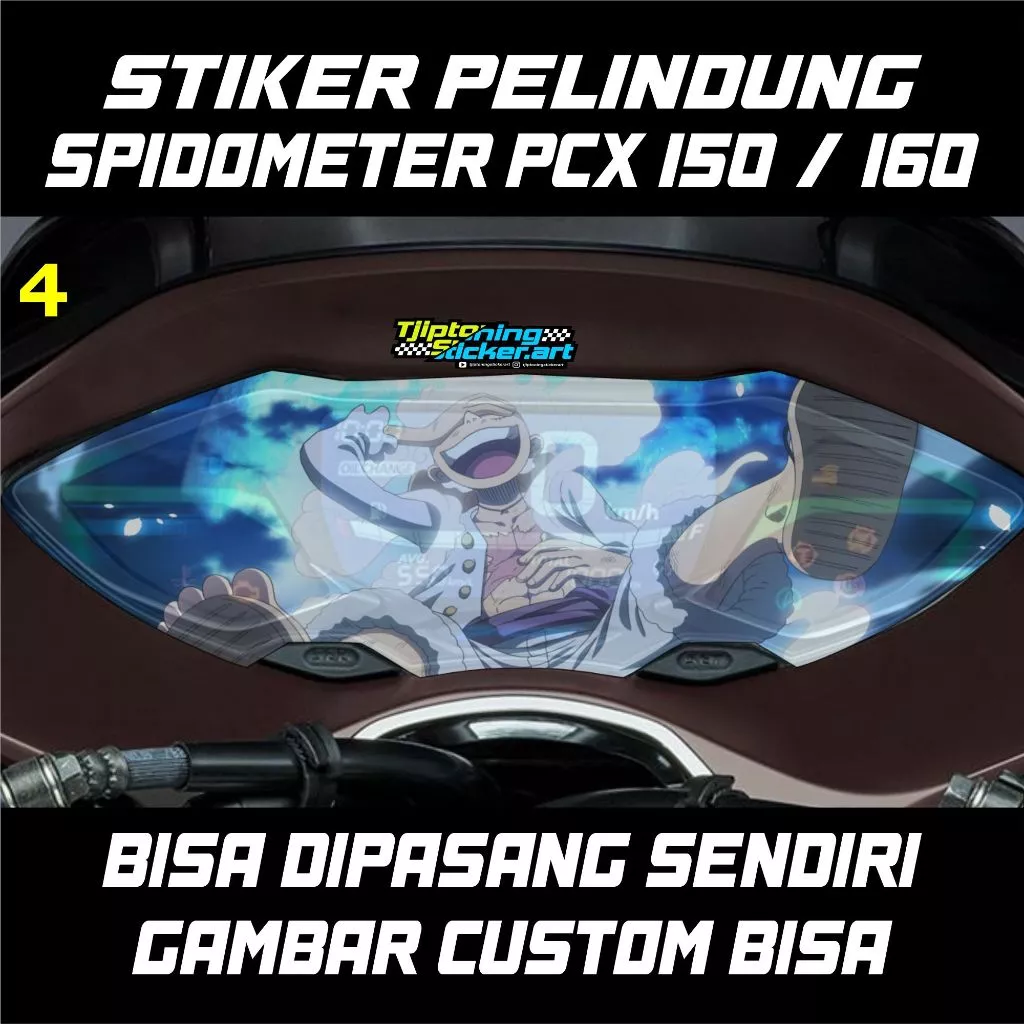 สติ๊กเกอร์หน้าไมล์ SPEEDO TRANSPARENT ONE PIECE สำหรับ PCX 150/160 thumbnail 10