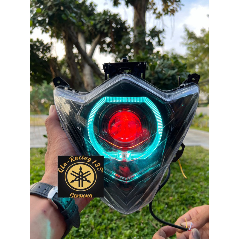 SATRIA FU FACELIFT BILED HEADLIGHT REFLECTTOR คุณภาพดี A1