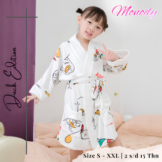 Kimono Handuk Anak Motif Bebek Gemoy Lucu 2-15 Tahun