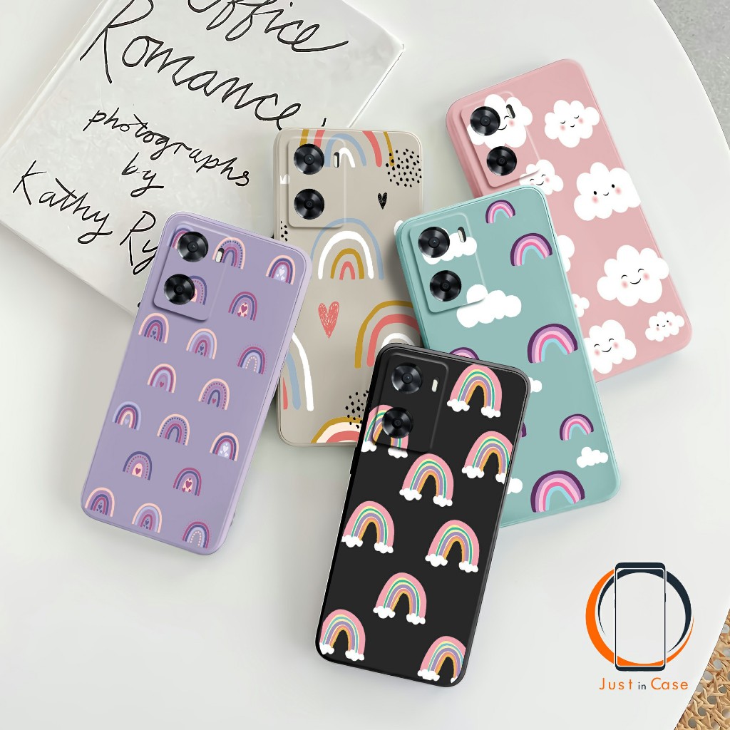 เคส Macaron Softcase TPU (UV23) Oppo A18 A17 A17K A16 A16K A16E A38 A52 A53 A54 A55 A57 A58 A74 A76 