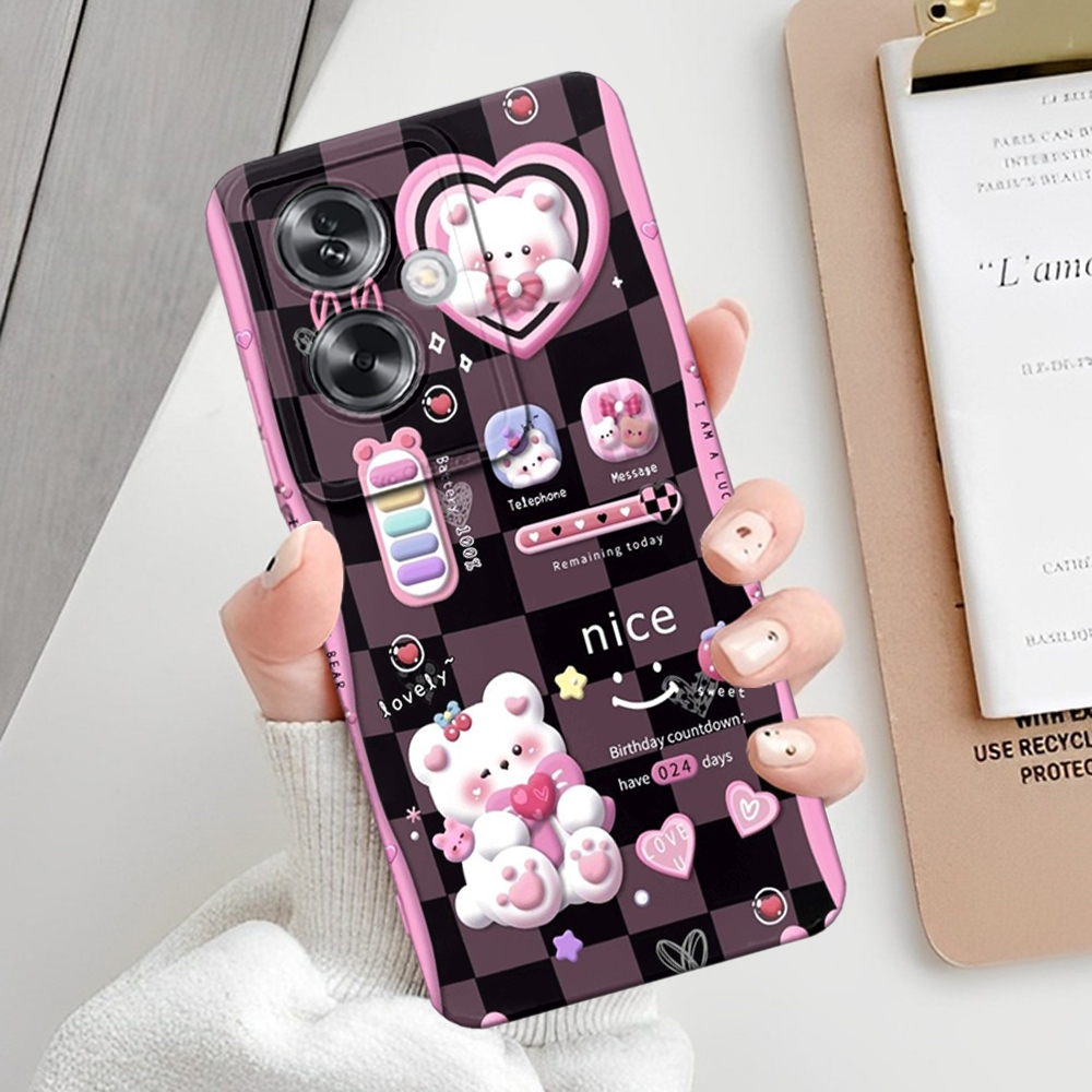 เคส OPPO A79 - เคส OPPO A79 Softcase - เคสน่ารัก - TPU Silicone Softcase - เคส OPPO A79 - เคสโทรศัพท