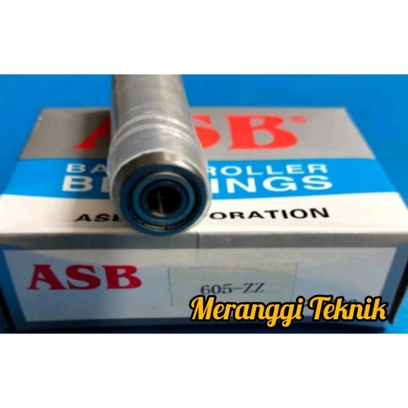 Id165 Bearing Bearing Bearing Bearing laker 605 ZZ ฝาครอบเหล็ก ASB