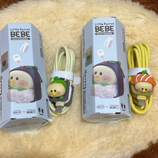 Blind Box Moetoh+ x Little Parrot BEBE C to C Charger Cable