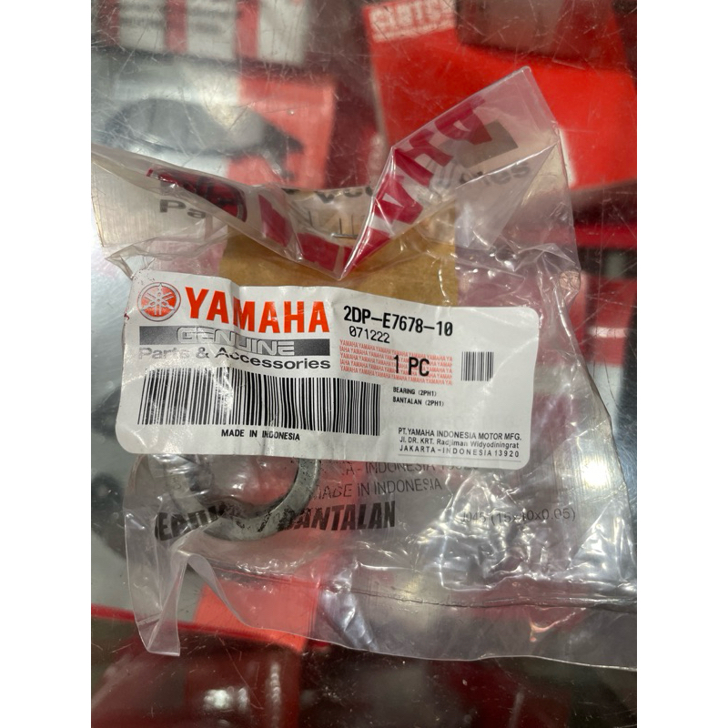 REAR PULLY BEARING NMAX, AEROX LEXI, FREEGO, MIO M3, SOUL GT 125, XRIDE 125, MIO S, MIO Z, FINO 125 