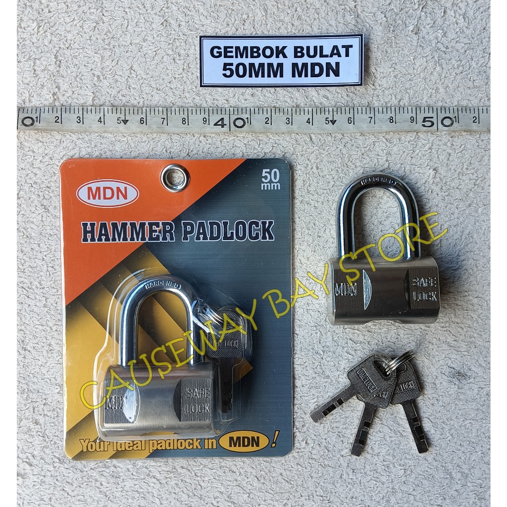 50MM MDN กุญแจกลม***