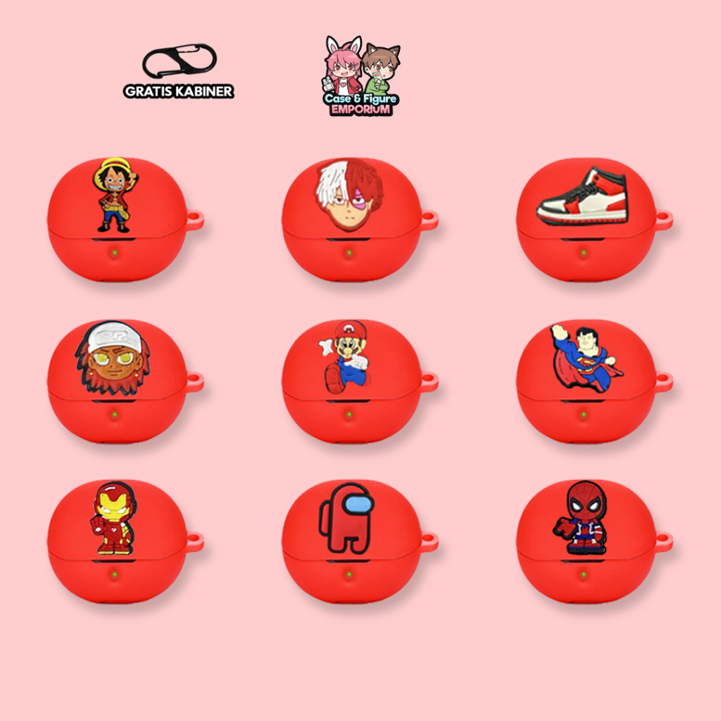 [GREATS] SoundPeats Clear Character Premium Softcase Soundpeats Clear & Jibbitz21