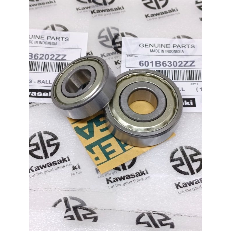 ล้อหลังแบริ่งขวาซ้าย 6202ZZ+6303ZZ Original koyo ญี่ปุ่น Kawasaki Ninja 150R Ninja 150RR Ninja 150RR